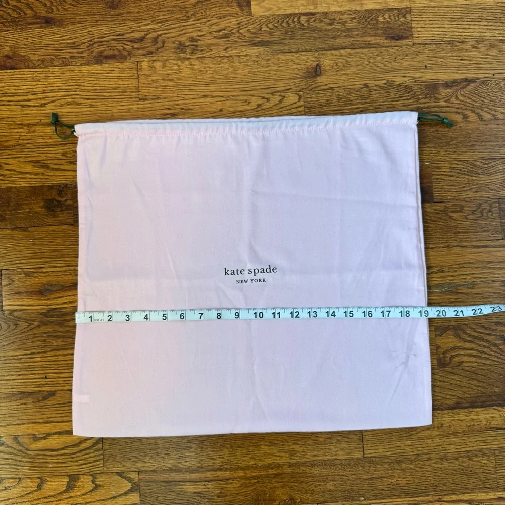 Kate Spade New York Pink Drawstring Dustbag‎ 19” X 17”
